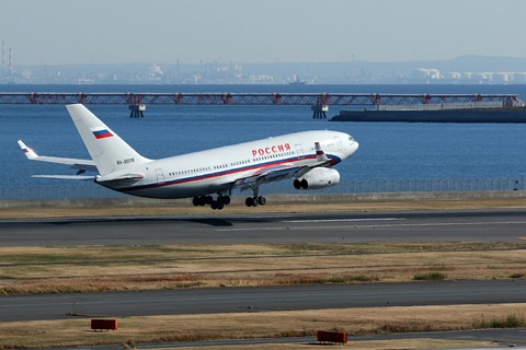 RA-96018 Il-96-300 SDM RJTT V.I.P.Flight