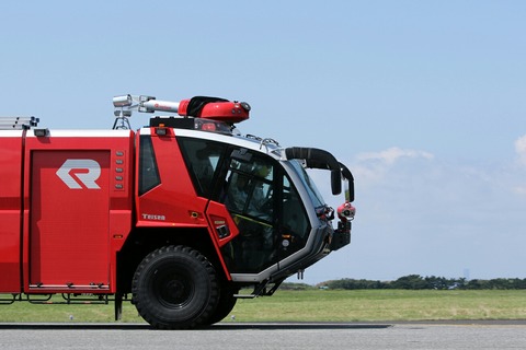 消防車 航空機支援車両紹介 木更津航空祭 陸上自衛隊 木更津駐屯地