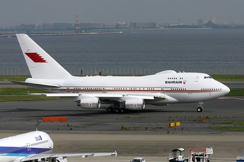 A9C-HAK B747-SP BAH RJTT V.I.P.Flight 2008.10.13