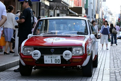 33 MAZDA FAMILIA PRESTO ROTARY COUPE 1970 RALLY YOKOHAMA 2017