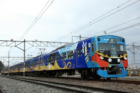 銀河鉄道999デザイン電車 西武3000系 トレインフェスティバル横瀬