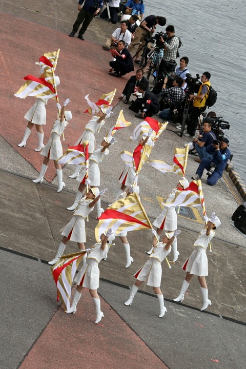 東京消防庁 カラーガーズ隊 東京みなと祭