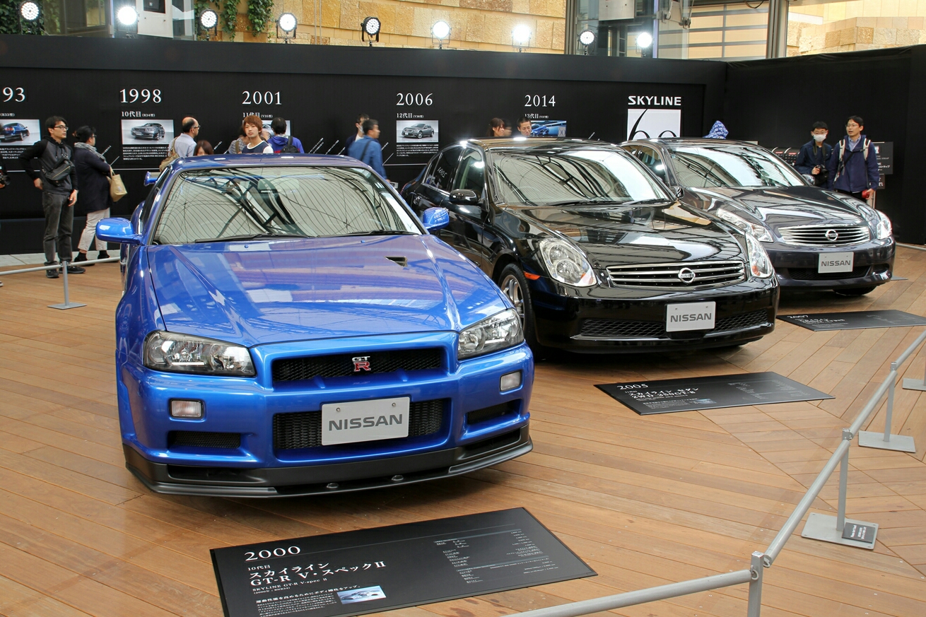 Skyline Timeline 日産スカイライン60周年記念イベント その4 4月22日 六本木ヒルズアリーナ ぱんこの撮影日記 本館 Skyline Timeline 日産スカイライン60周年記念イベント その4 4月22日 六本木ヒルズアリーナ ぱんこの撮影日記 本館