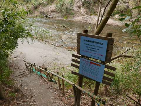 チバニアン 養老川流域田淵の地磁気逆転地層 千葉セクション