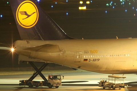 D-ABYP B747-8IC DLH BOEING747 1500th RJTT