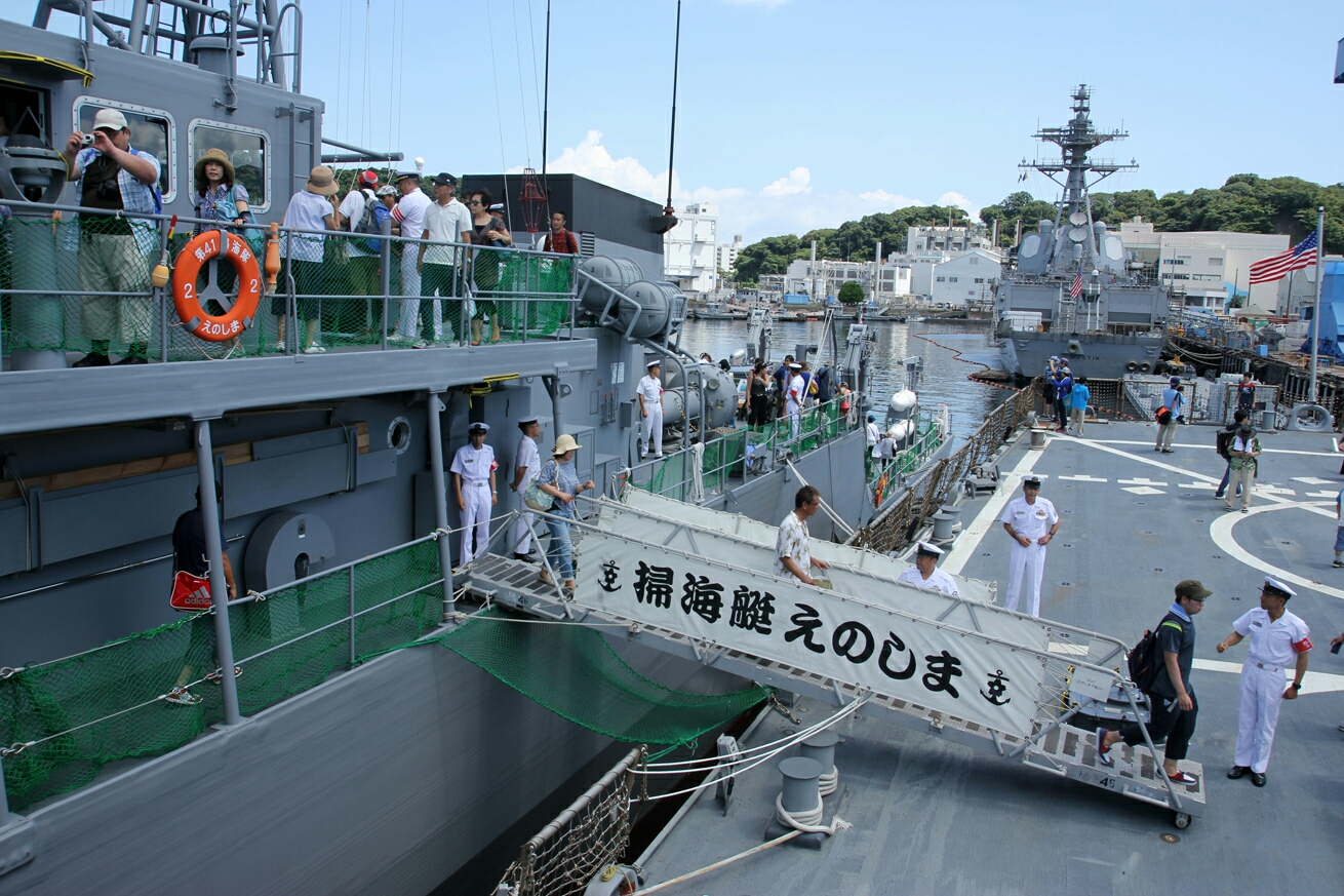 公開艦 ２０１６ ヨコスカフレンドシップ デー その２ ８月６日 米海軍横須賀基地 ぱんこの撮影日記 本館