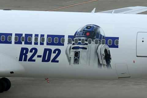 JA604A B767-300 ANA STAR WARS ANA JET RJTT