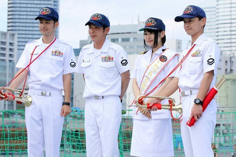 山口立花子 DD-107 護衛艦 いかづち 一般公開 第69回 東京みなと祭