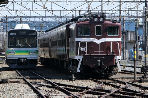 秩父鉄道 デキ500形 SL2017オープニング見学会 広瀬川原車両基地