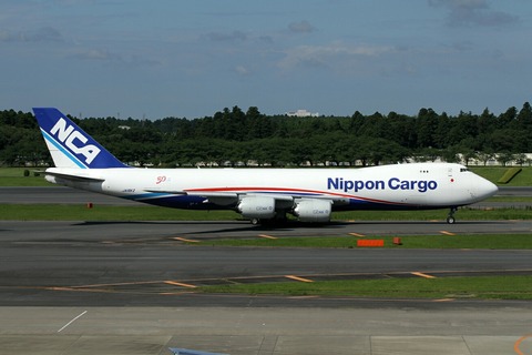 JA18KZ B747-8F NCA 30th RJAA