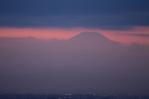 富士山 渋谷スクランブルスクエア SHIBUYA SKY