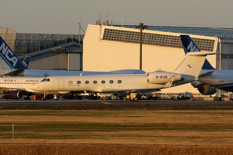 B-8126 Gulfstream G550 RJAA