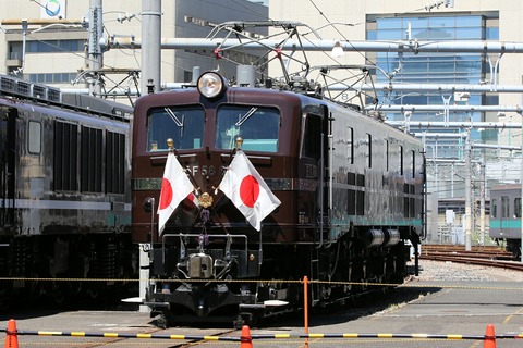 車両展示 EF58 61 JR東日本 東京総合車両センター 夏休みフェア2018