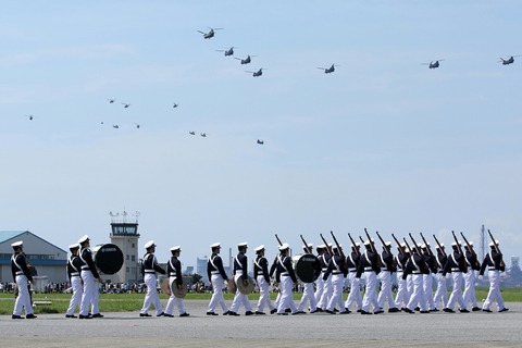 防衛大学校儀仗隊 編隊飛行 木更津航空祭 陸上自衛隊 木更津駐屯地