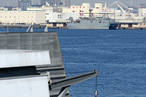 USNS Victorious T-AGOS-19 Yokohama North Dock 横浜大さん橋