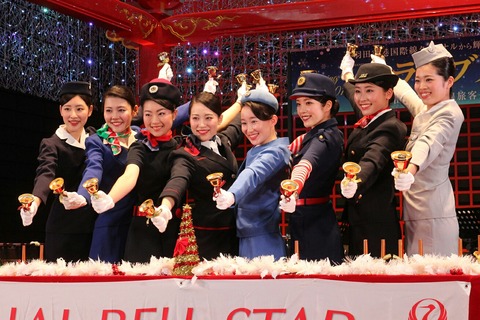 JAL BELL STAR 羽田空港 クリスマスイベント