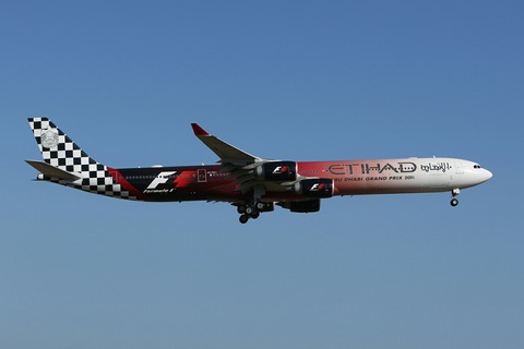 A6-EHJ A340-600 ETD F1 ABU DHABI GRAND PRIX 2016 RJAA