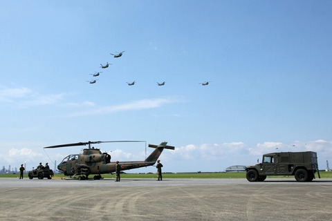 航空機支援車両紹介 編隊飛行 木更津航空祭 陸上自衛隊 木更津駐屯地