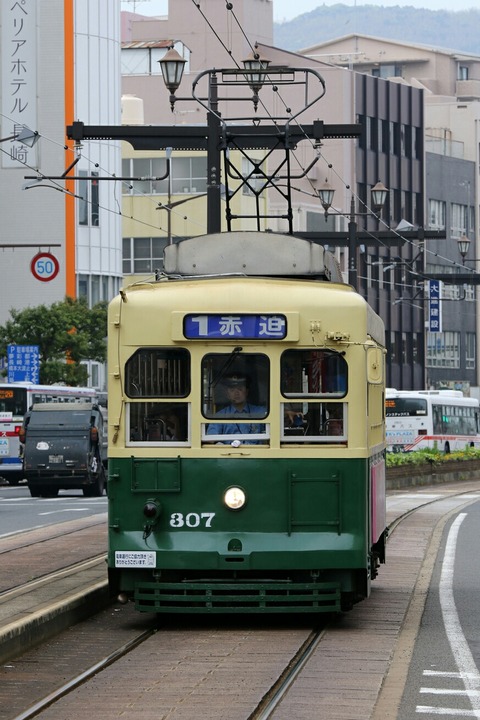 長崎電気軌道 300形 五島町