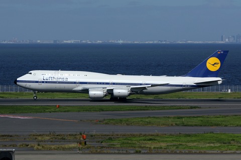 D-ABYT B747-8IC DLH Lufthansa's 60th Retro Livery RJTT