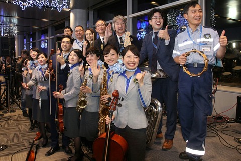 ANA Team HANEDA Orchestra 羽田空港 クリスマスイベント
