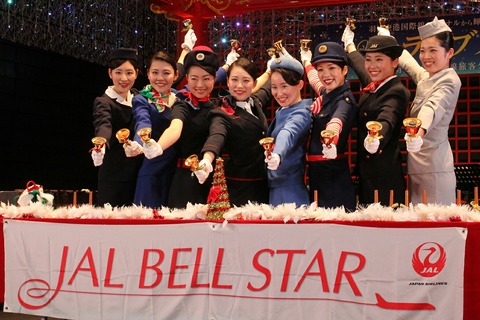 JAL BELL STAR 羽田空港 クリスマスイベント