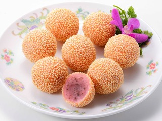 芝麻球(桜あん)