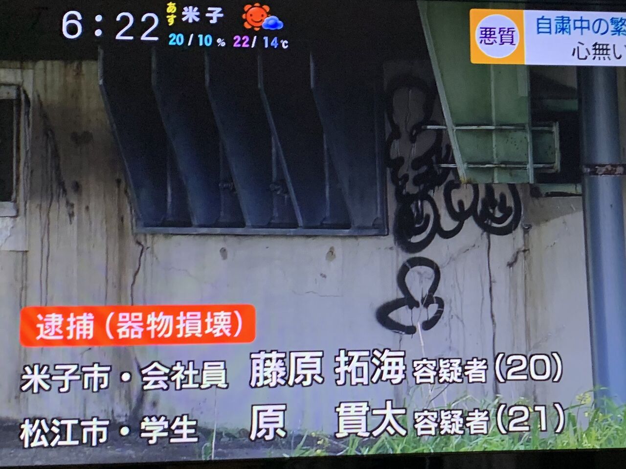 ニュース 鳥取県 落書きで藤原拓海が逮捕される パンダの車とグッズのblog ニュース 鳥取県 落書きで藤原拓海が逮捕される パンダの車とグッズのblog
