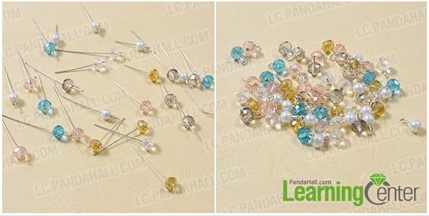 ガラスビーズでバレンタインデーのチェーンネックレスを作ります Pandahall