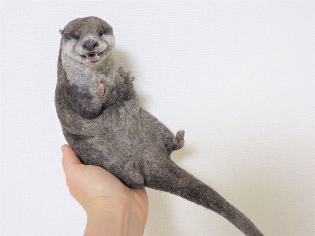 カワウソ : 羊毛の苑～生き物羊毛フェルト～