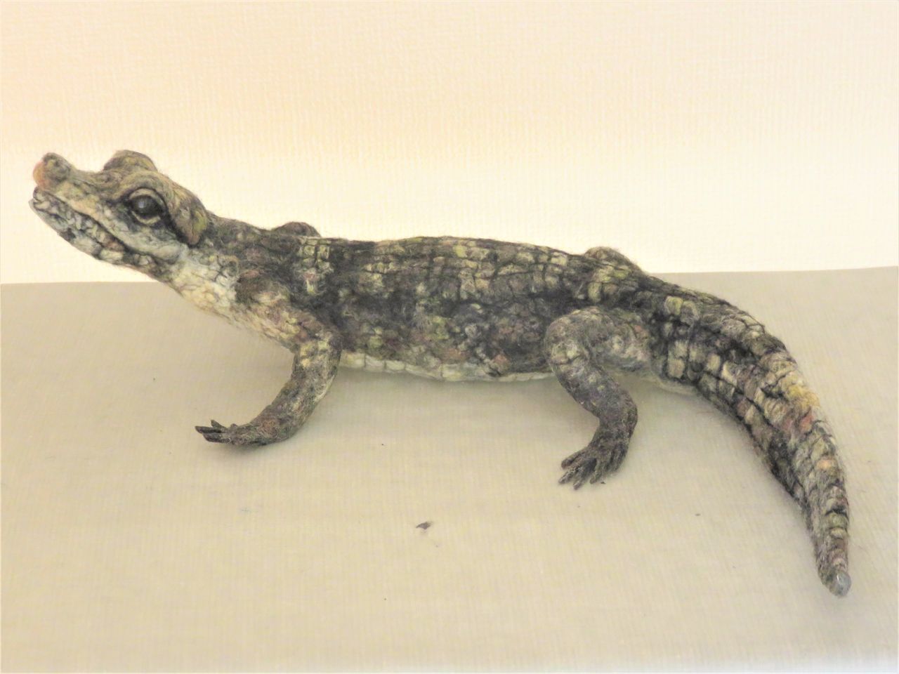 子ワニ : 羊毛の苑～生き物羊毛フェルト～