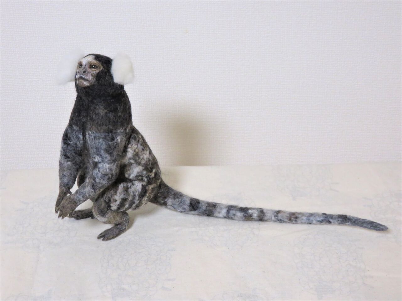 人気羊毛作家様作品　コモンマーモセット コモンマーモセット : 羊毛の苑～生き物羊毛フェルト～
