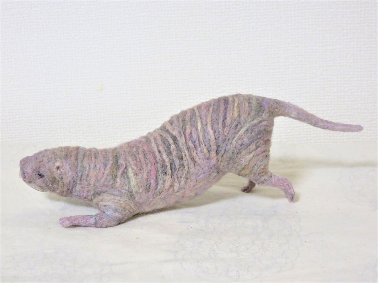 ハダカデバネズミ : 羊毛の苑～生き物羊毛フェルト～