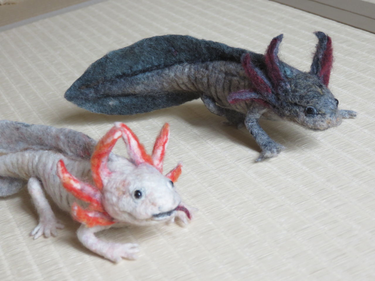 羊毛の苑 生き物羊毛フェルト 両生類 羊毛の苑 生き物羊毛フェルト 両生類