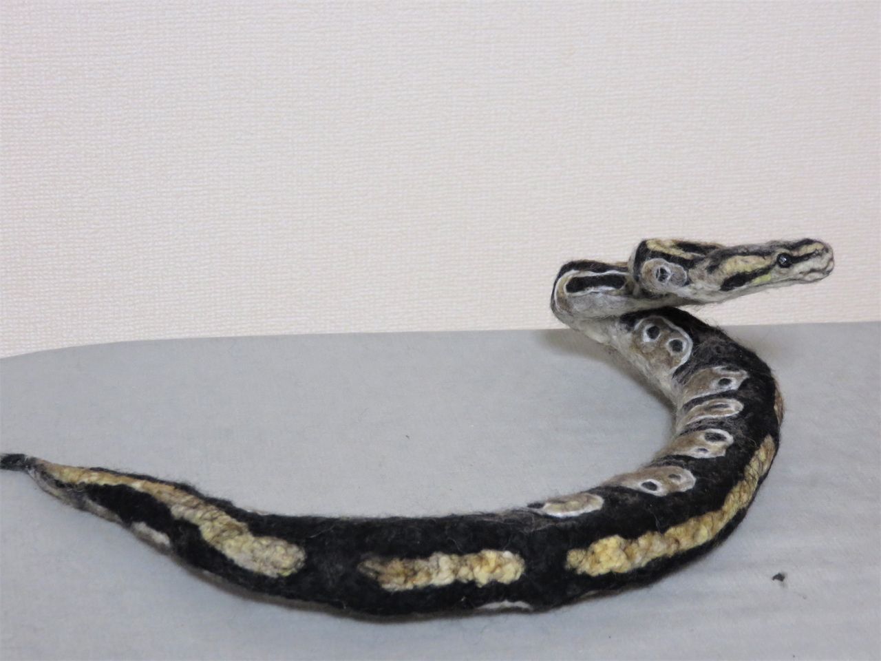 ボールパイソン 羊毛の苑 生き物羊毛フェルト ボールパイソン 羊毛の苑 生き物羊毛フェルト