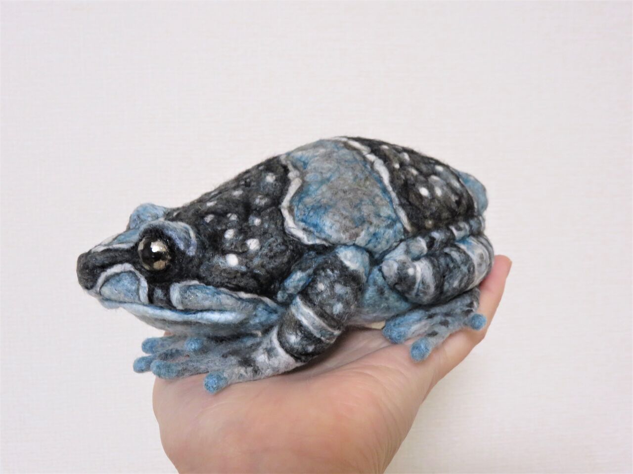 ミルキーフロッグ 羊毛の苑 生き物羊毛フェルト