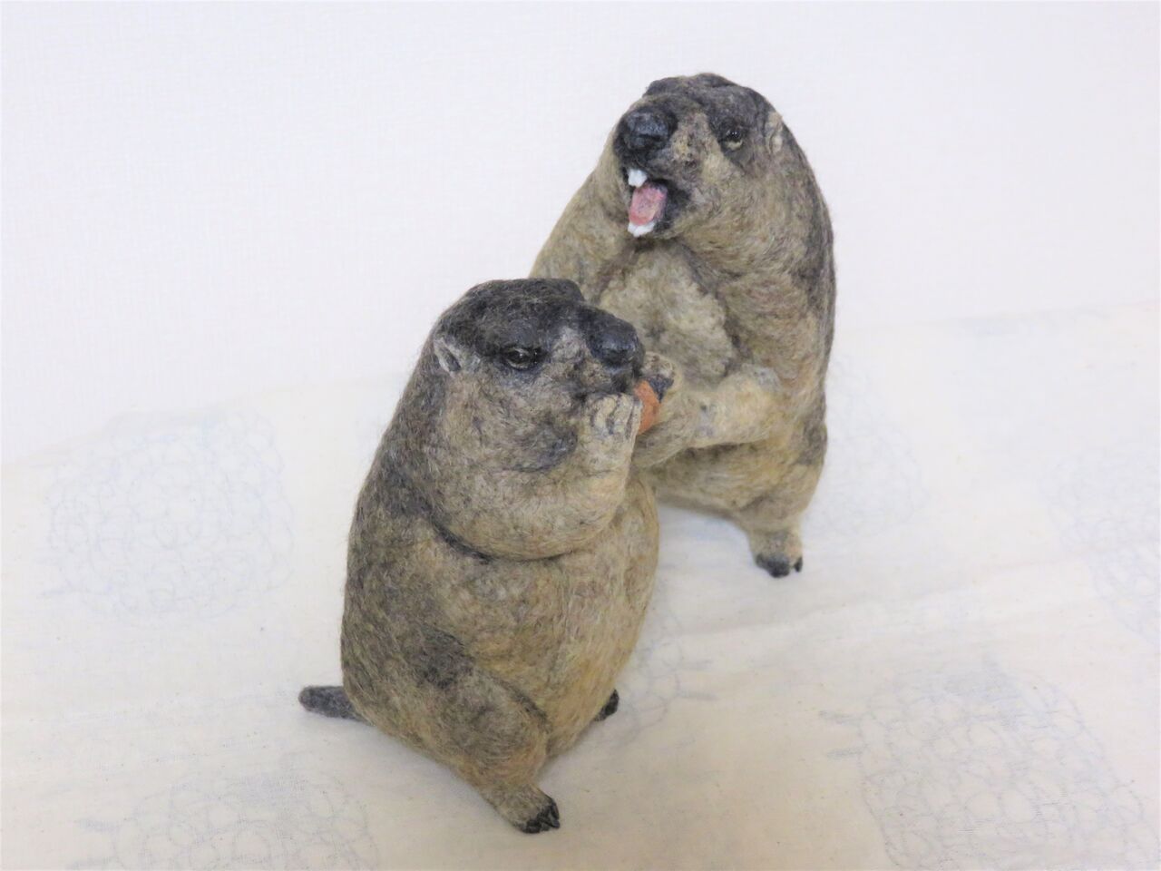 マーモット① : 羊毛の苑～生き物羊毛フェルト～
