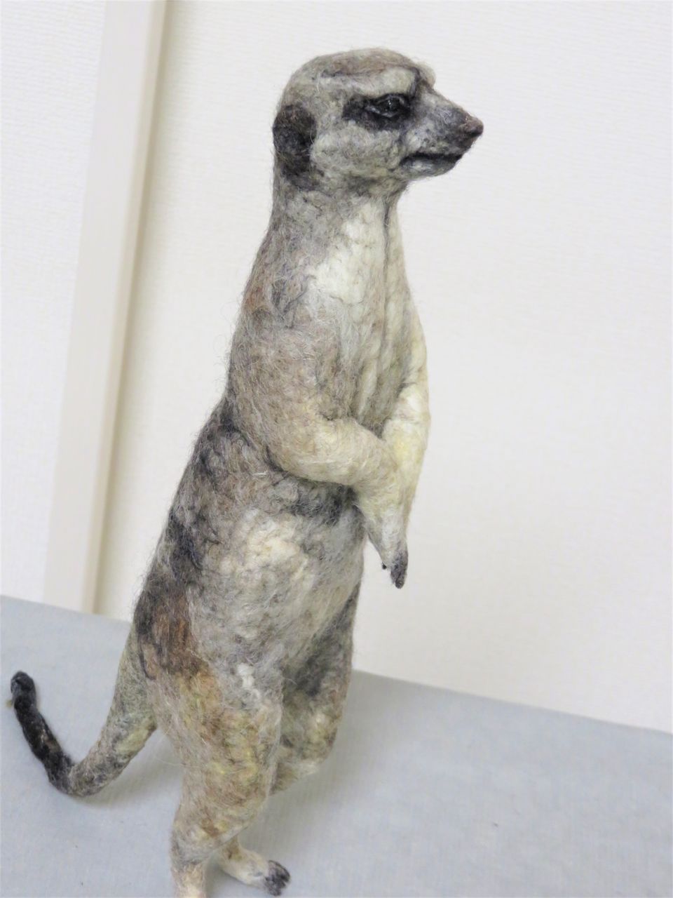 ミーアキャット 羊毛の苑 生き物羊毛フェルト ミーアキャット 羊毛の苑 生き物羊毛フェルト