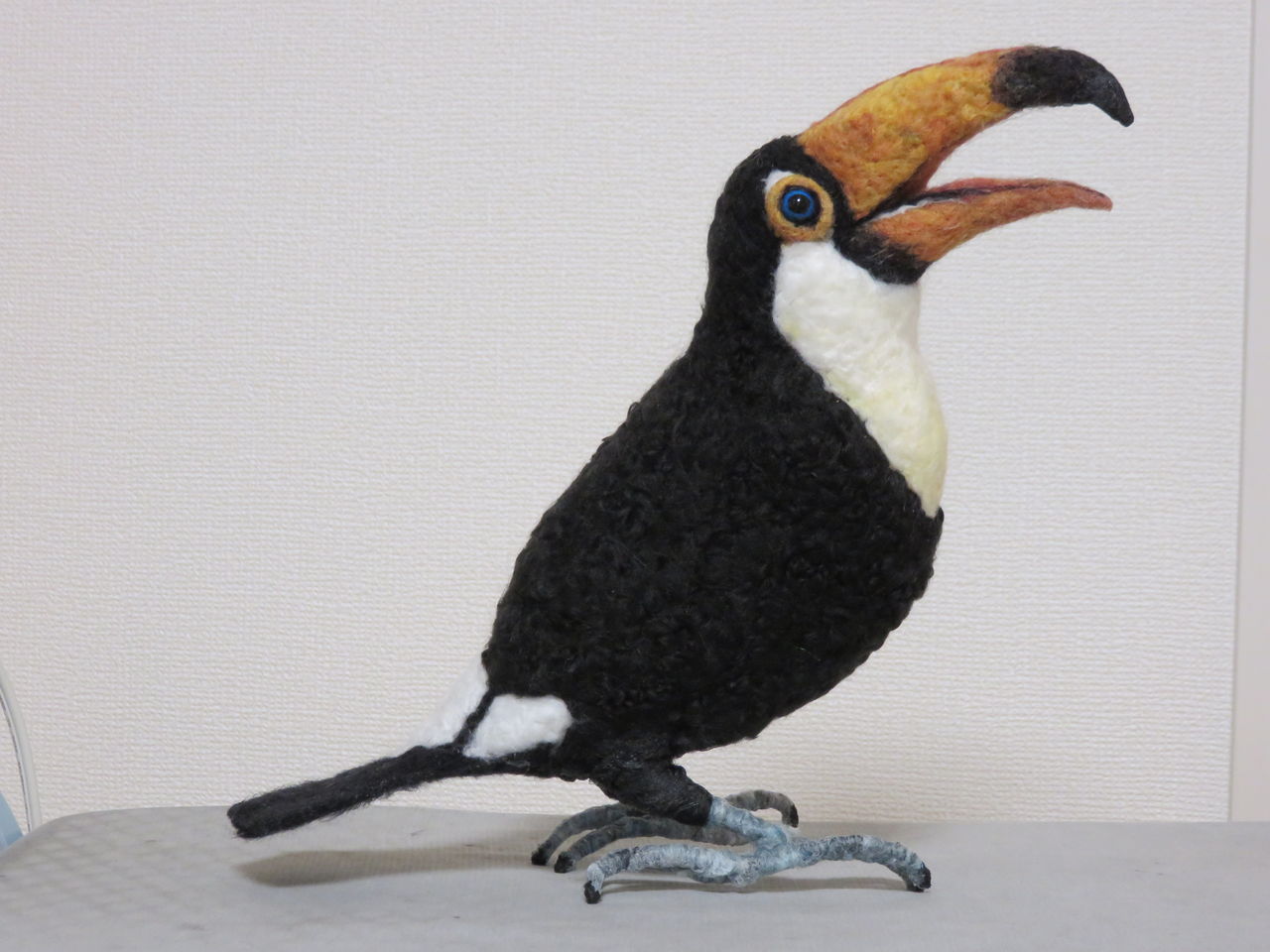 オニオオハシ 羊毛の苑 生き物羊毛フェルト