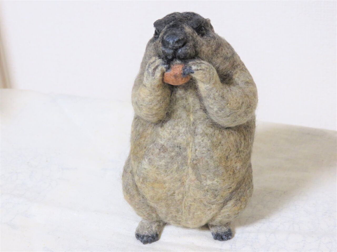 マーモット① : 羊毛の苑～生き物羊毛フェルト～