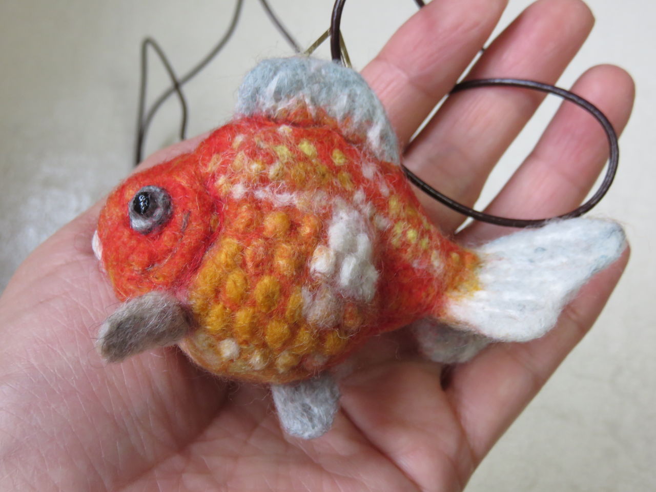 羊毛の苑 生き物羊毛フェルト 魚 羊毛の苑 生き物羊毛フェルト 魚