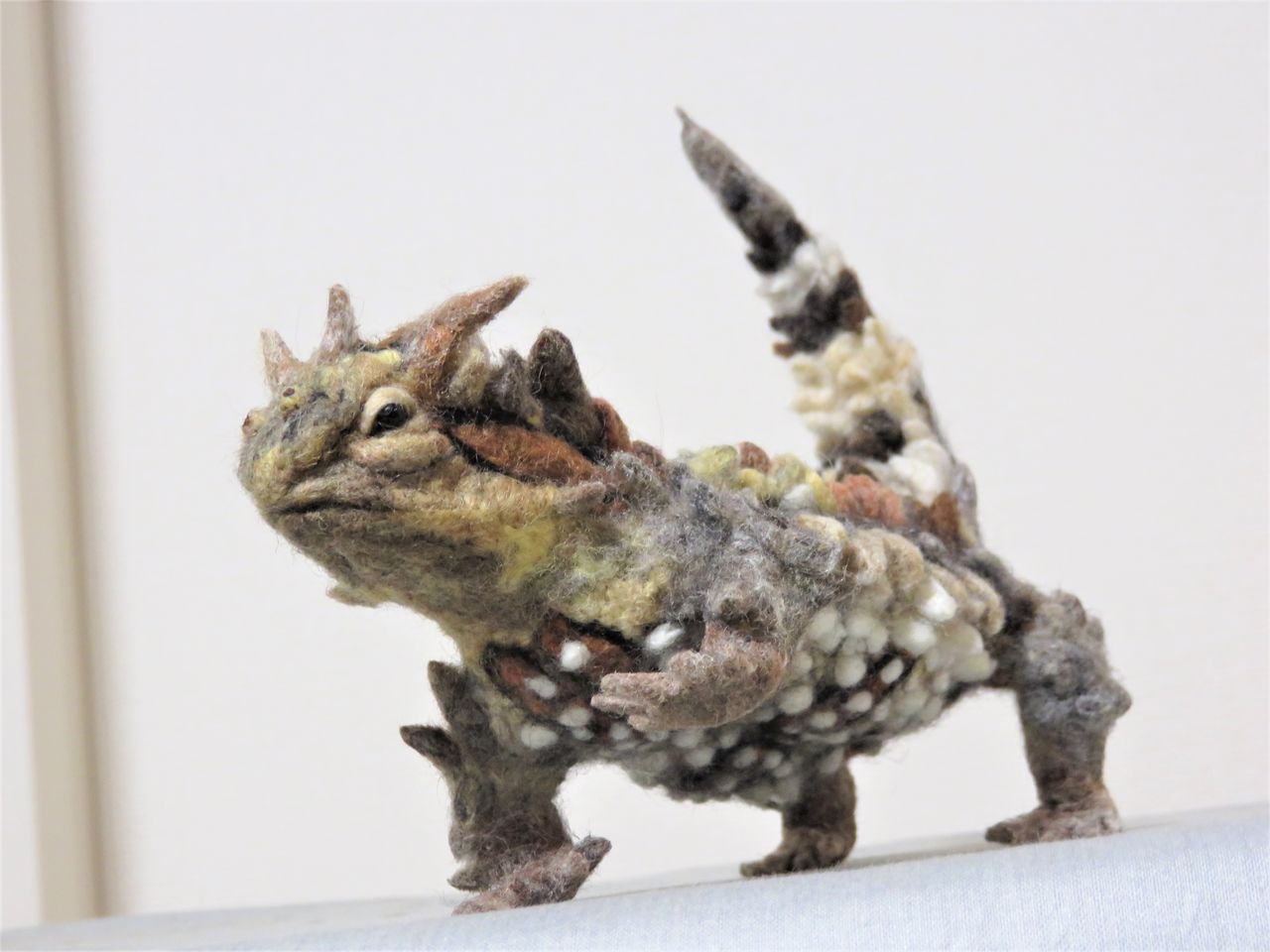 モロクトカゲ 羊毛の苑 生き物羊毛フェルト モロクトカゲ 羊毛の苑 生き物羊毛フェルト