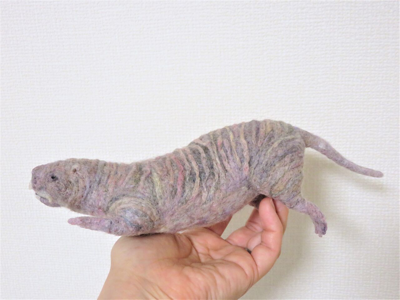 ハダカデバネズミ : 羊毛の苑～生き物羊毛フェルト～