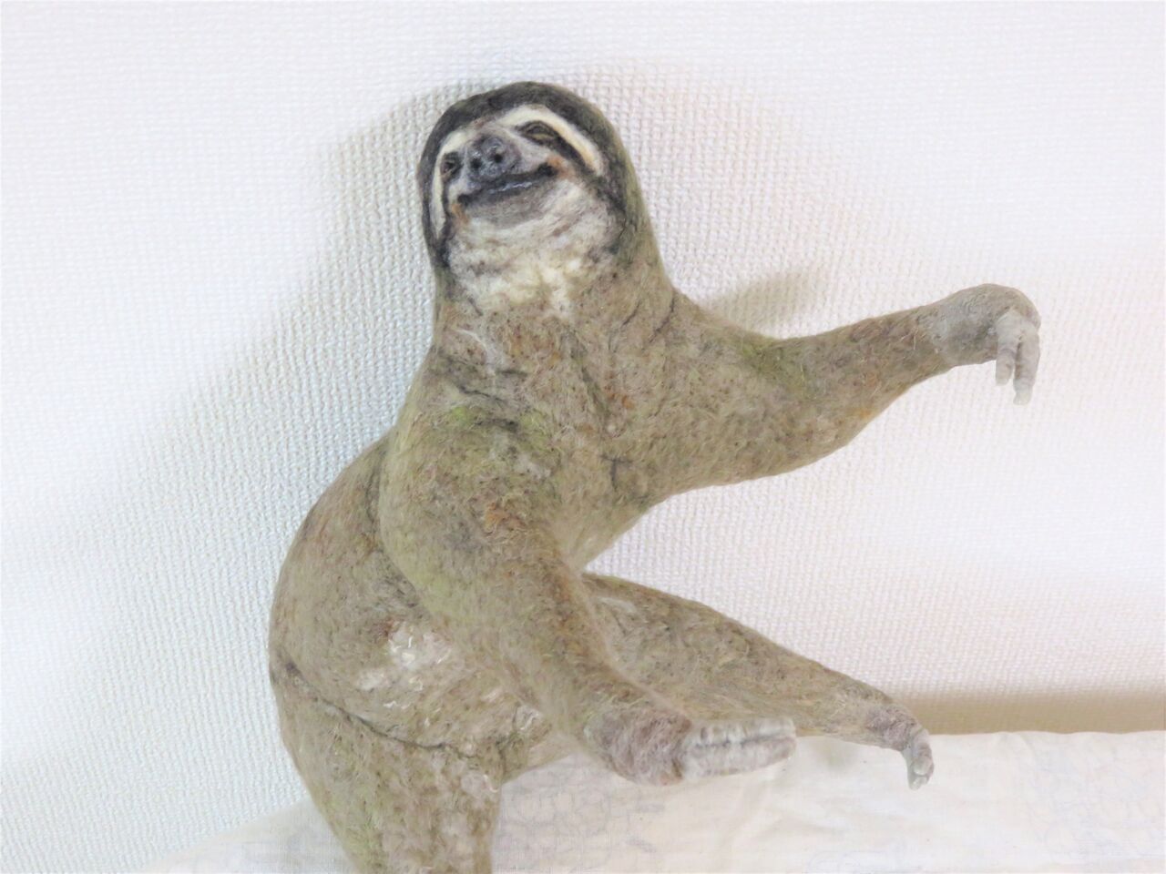 ミユビナマケモノ 羊毛の苑 生き物羊毛フェルト