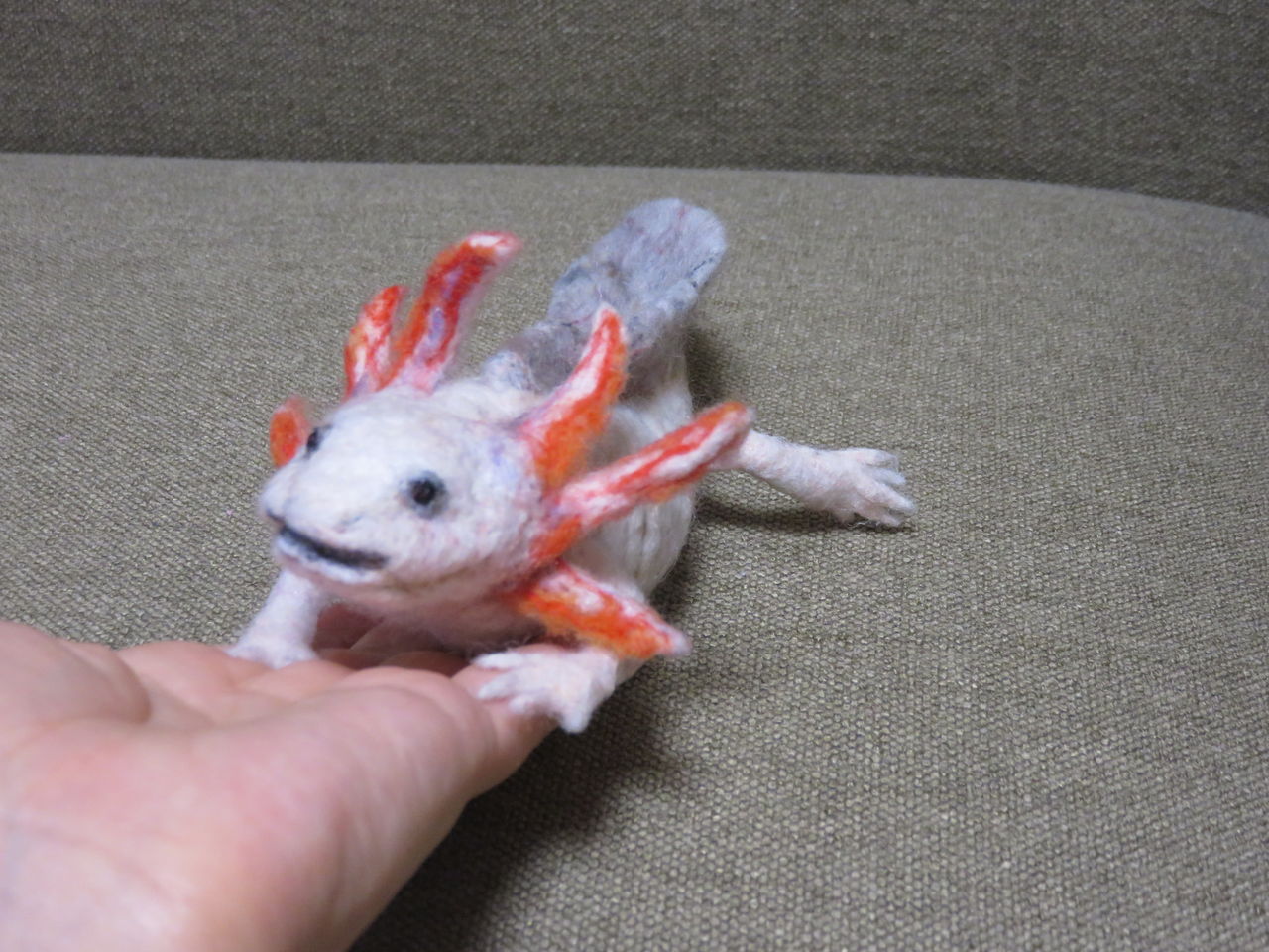 羊毛の苑 生き物羊毛フェルト 両生類 羊毛の苑 生き物羊毛フェルト 両生類