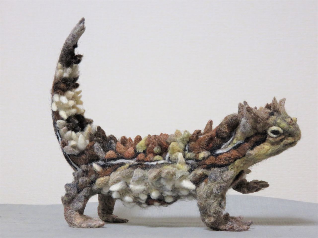 モロクトカゲ 羊毛の苑 生き物羊毛フェルト モロクトカゲ 羊毛の苑 生き物羊毛フェルト