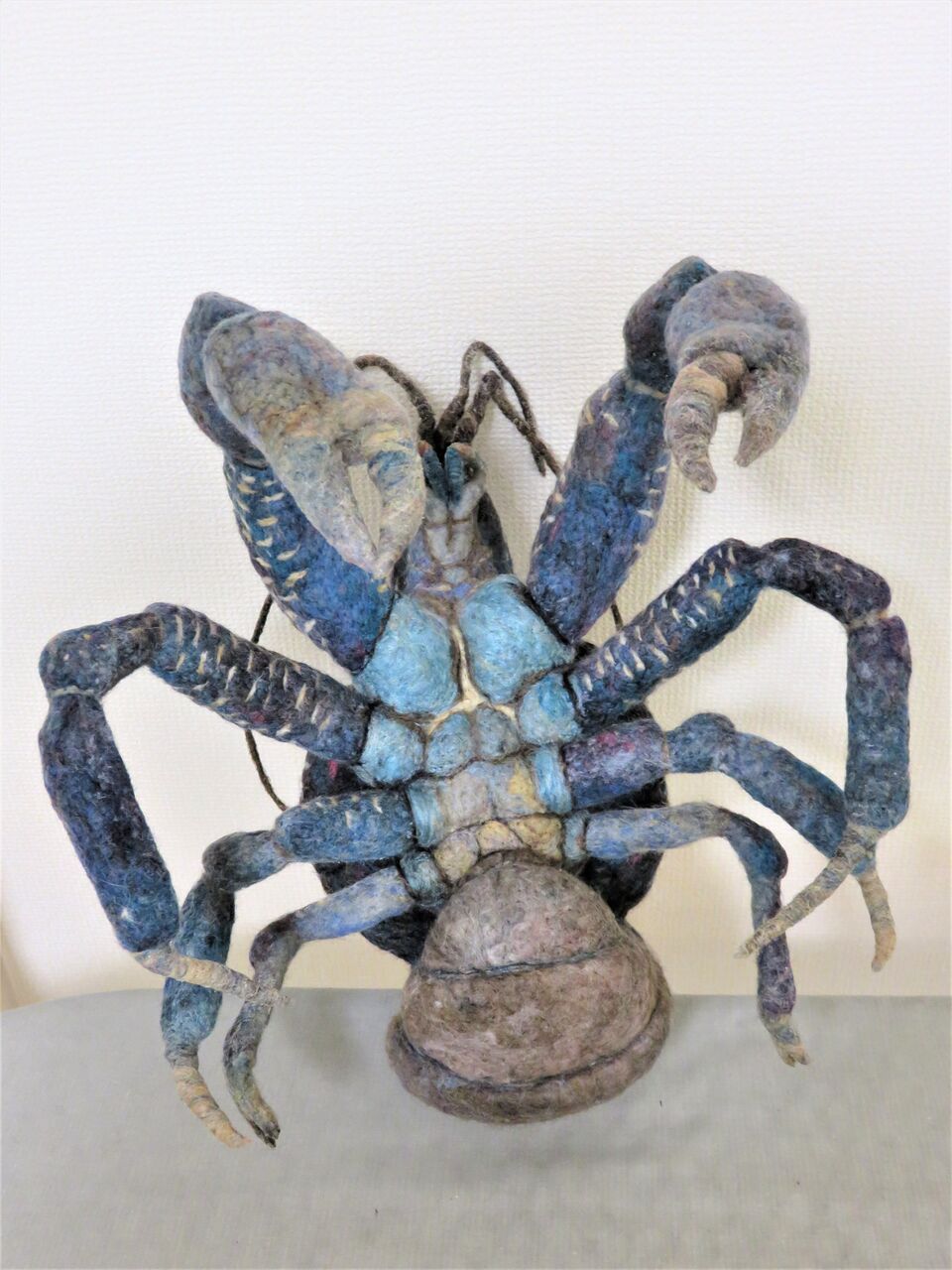 ヤシガニ 羊毛の苑 生き物羊毛フェルト