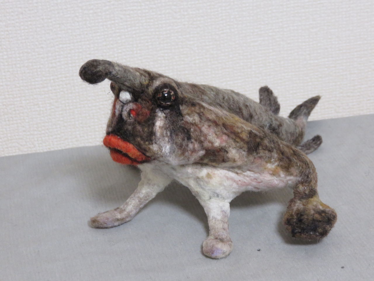 バットフィッシュ 羊毛の苑 生き物羊毛フェルト