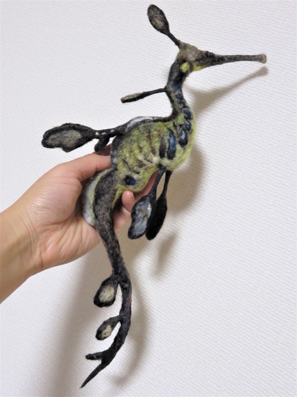 ウィーディ シードラゴン 羊毛の苑 生き物羊毛フェルト