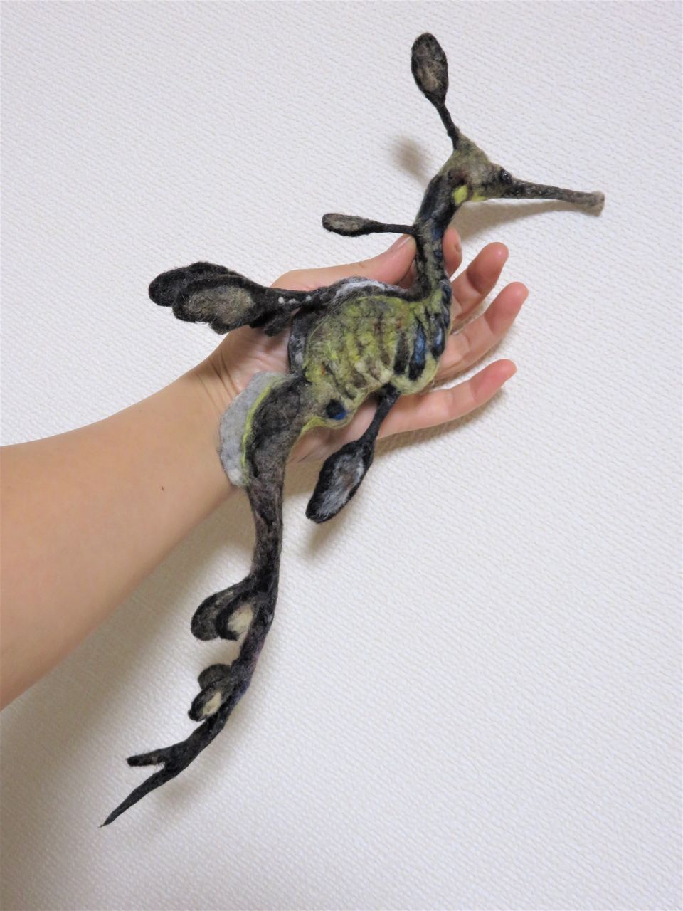 ウィーディ シードラゴン 羊毛の苑 生き物羊毛フェルト